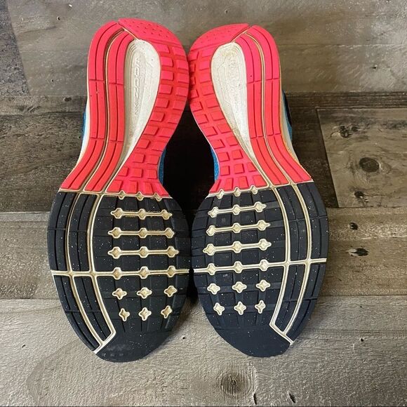 Nike zoom Pegasus 32 Womens size 8.5 blue running shoes 749344-408 - Picture 4 of 10